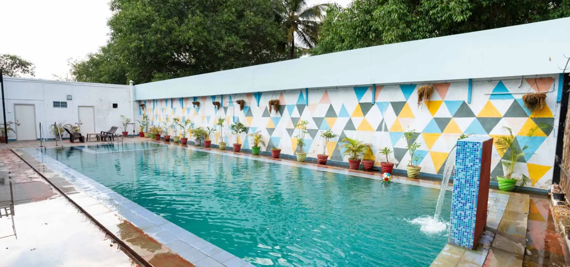 Resort with River Near Coimbatore
